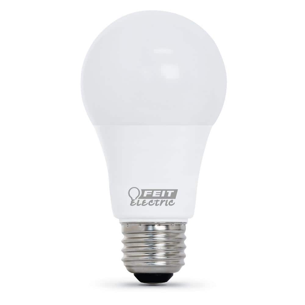 8-Pack White Dimmable LED Light Bulbs, 60W Equivalent