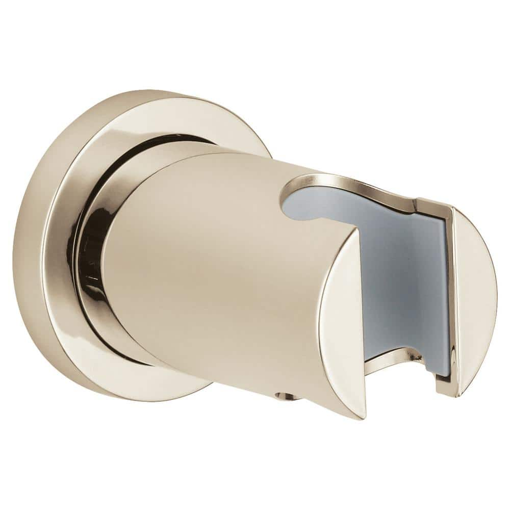 GROHE Rainshower Wall Hand Shower Holder in Polished Nickel 27074BE0 ...