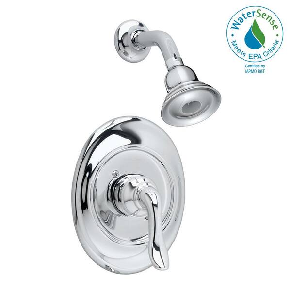 American Standard Princeton FloWise Pressure Balance 1-Handle Shower Faucet Trim Kit in Polished Chrome (Valve Sold Separately)