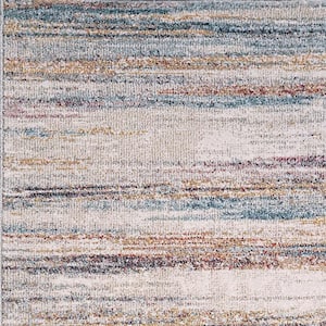 Soma 5 ft. 3 in. X 7 ft. 7 in. Multi Abstract Indoor Area Rug