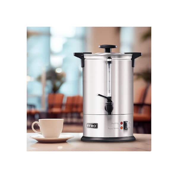 SYBO Commercial Grade Stainless Steel Percolate 30-Cups Coffee