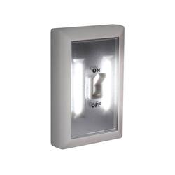 HANDY BRITE 3-Watt LED Super Bright Switch Night Light, White (2-Pack)