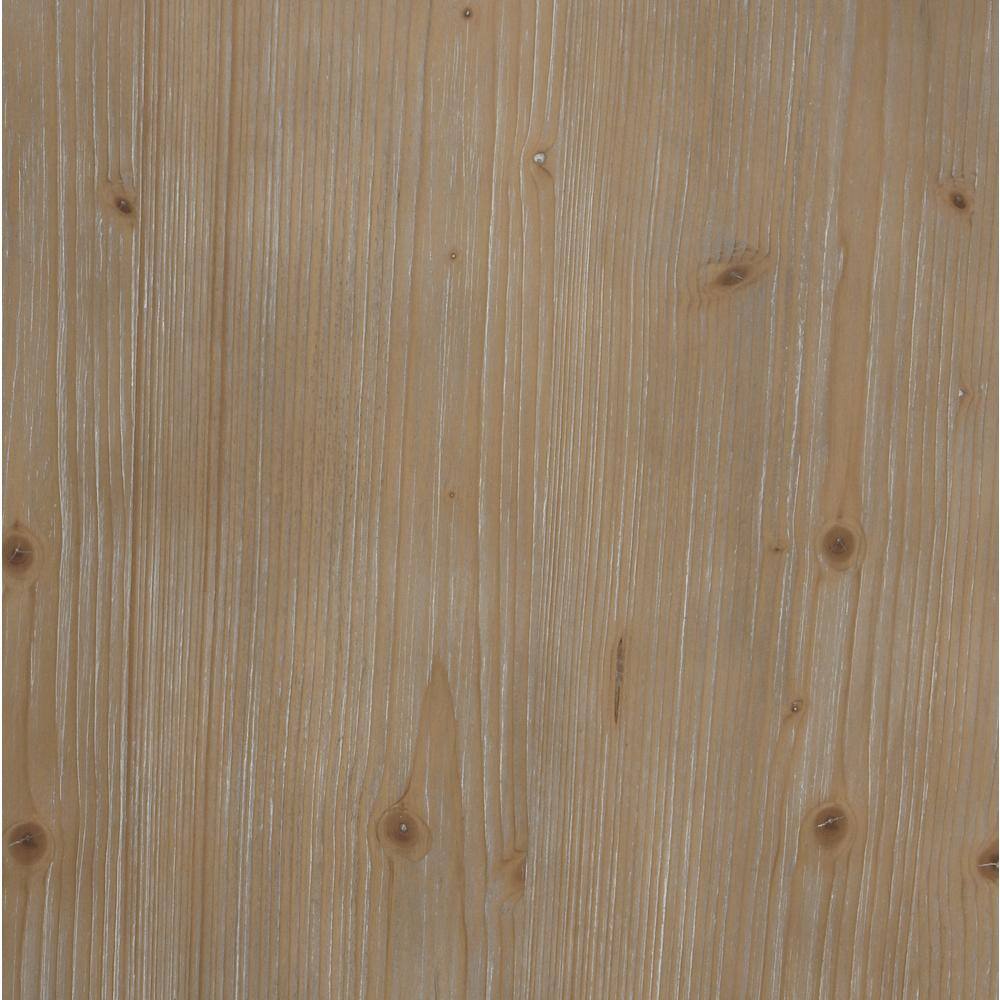 Lauren 55'' Weathered Fir Single Bathroom Vanity with White Stone Top