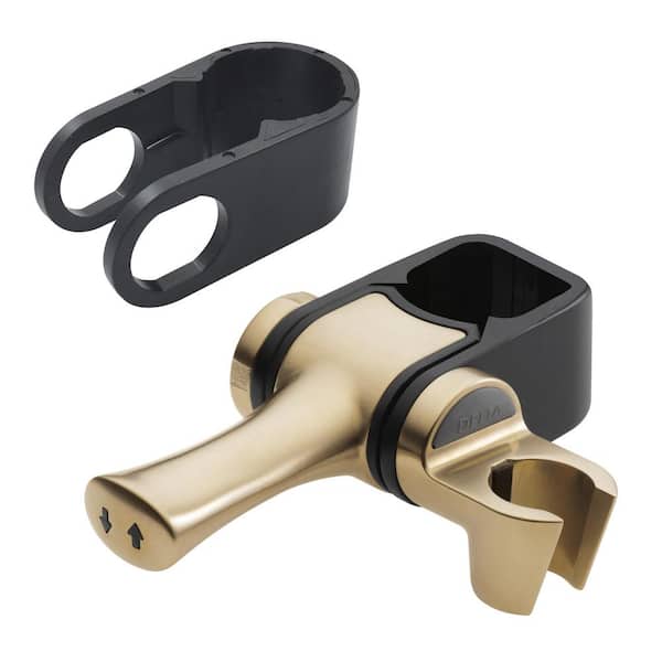 Delta Adjustable Slide Bar/Grab Bar Mount for Handheld Showerhead in Champagne Bronze