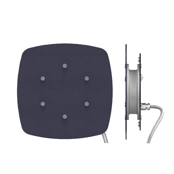 5.3 in. Waterproof Thermostatic Bird Cage Heater with LED Indicator, Metal Shell Warmer for Small Parrots and Parakeets