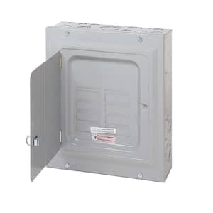 BR 125 Amp 6-Space 12-Circuit Indoor Main Lug Loadcenter with Surface Door