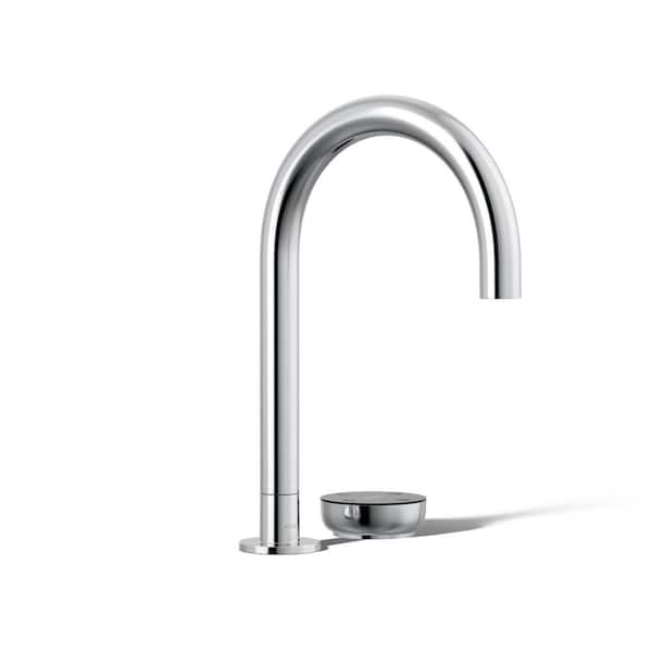 Aquifer 4X1 No Faucet Handle Short Arc Bevereage Faucet In Polished Chrome