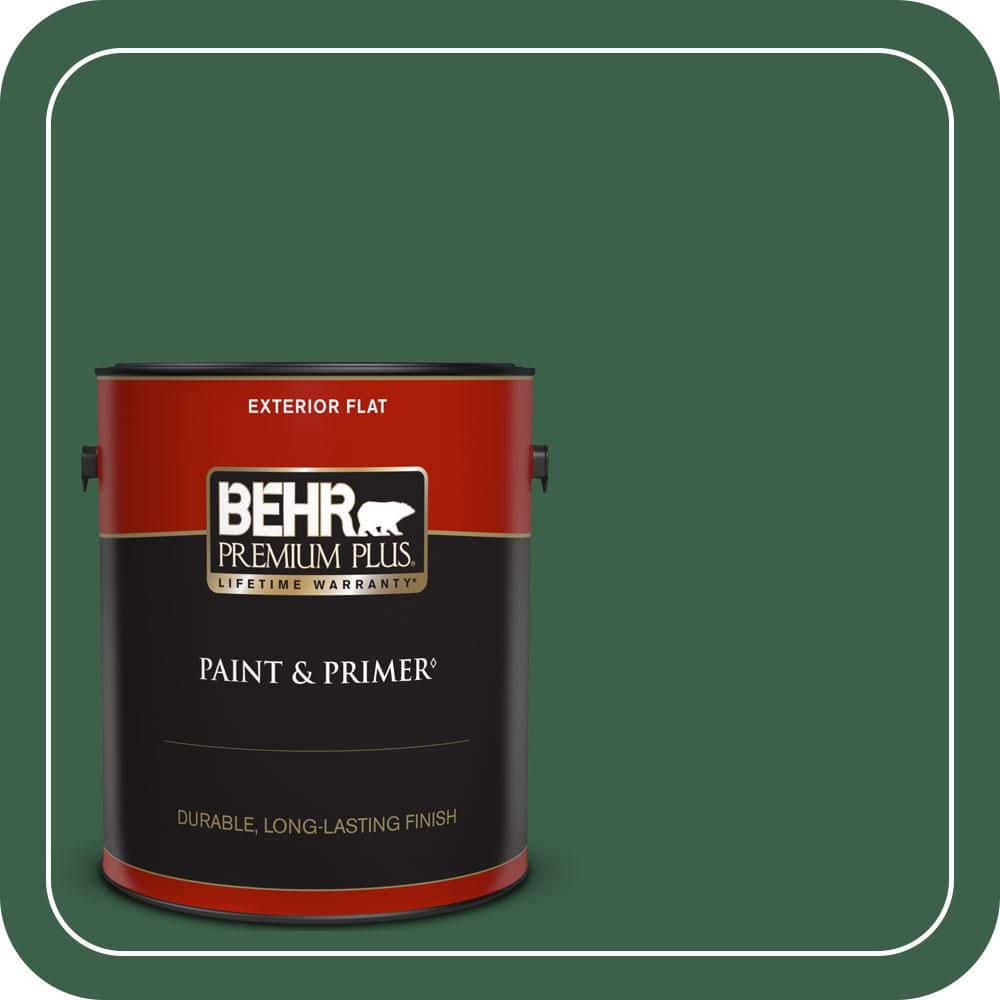 1 gal. #470D-7 Windy Pine Flat Exterior Paint & Primer price history on PriceWatchPro