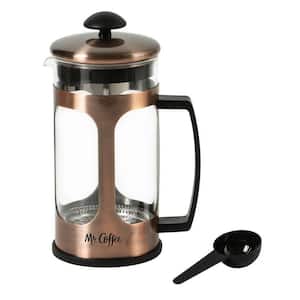 30 Ounce Daily Brew French Press Coffee Maker in Copper