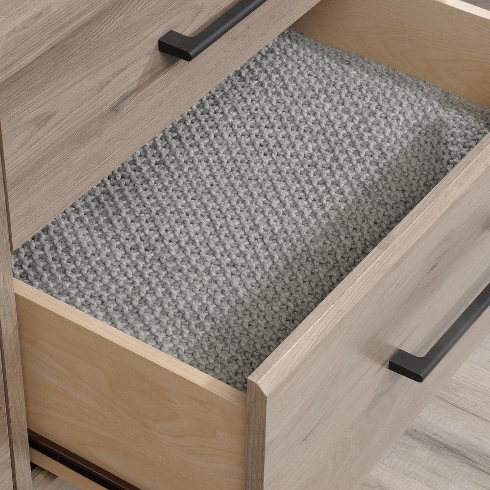 Laurel Oak Double Dresser with Extra Deep Horizontal Drawers