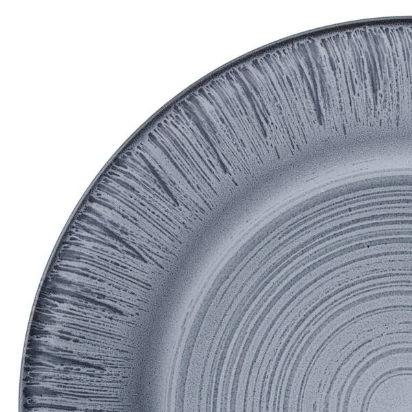Pfaltzgraff Mystic 12-Piece Blue Stoneware Dinnerware Set, Service