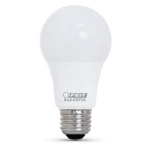 60-Watt Equivalent A19 Non-Dimmable 90+ CRI General Purpose E26 Medium Base LED Light Bulb, Daylight 5000K (40-Pack)