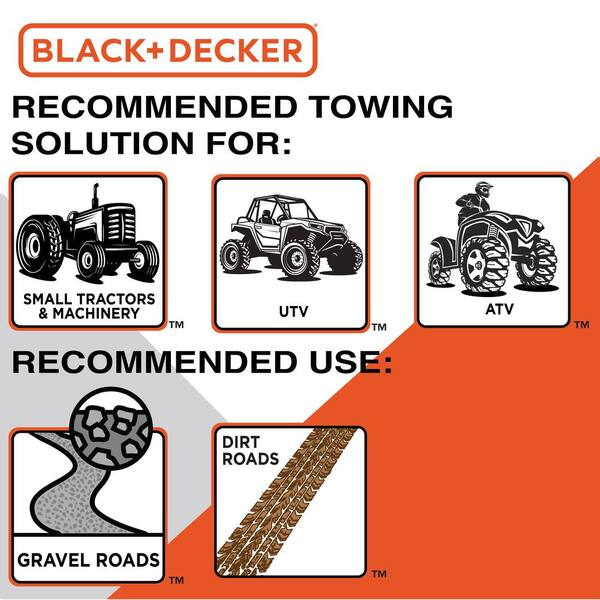 thumbnail image 2 of Heavy Duty 2-inch X 20-foot Tow Strap - 10,000lb Break Strength With Forged Steel Hooks For Vehicle Recovery 2 of 6