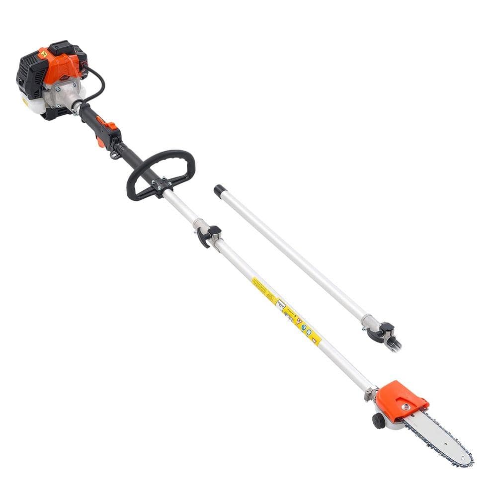 25cc Gas Pole Saw 8 in. Bar, 23 ft. Reach, 2-Cycle Cordless Tree Trimmer for Home Backyard price history on PriceWatchPro