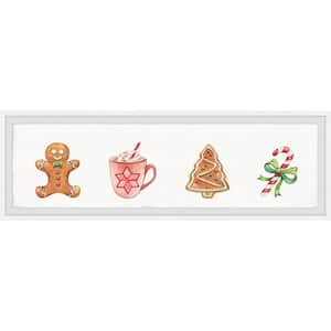 "Christmas Eve Goodies" by Marmont Hill Framed Food Art Print 10 in. x 30 in. .