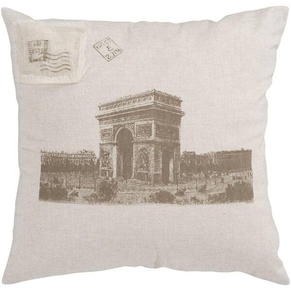 Artistic Weavers ArcDeTriomphe 18 in. x 18 in. Decorative Pillow-DISCONTINUED