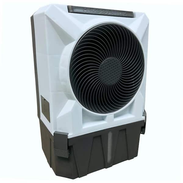 Hessaire 900 CFM 2-Speed Portable Evaporative Cooler for 350 sq. ft. in Gray