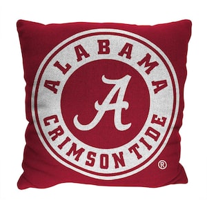 NCAA Invert Alabama 2Pk Double Sided Jacquard Throw Pillow
