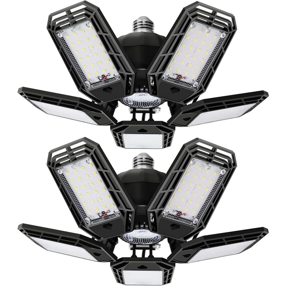 Lukyamzn 150W Ultra Bright Shop Light 15000LM 6500K E26/E27