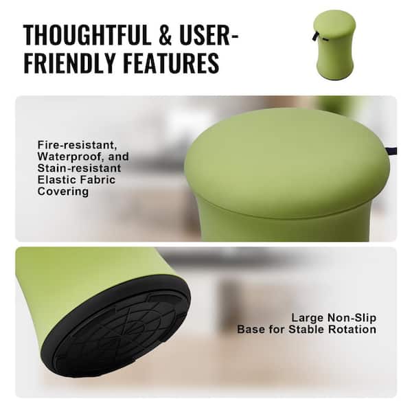 VEVOR Wobble Chair, Height-Adjustable (19.3-25 in.) Wobble VEVOR Wobble Chair, Height-Adjustable (19.3-25 in.) Wobble