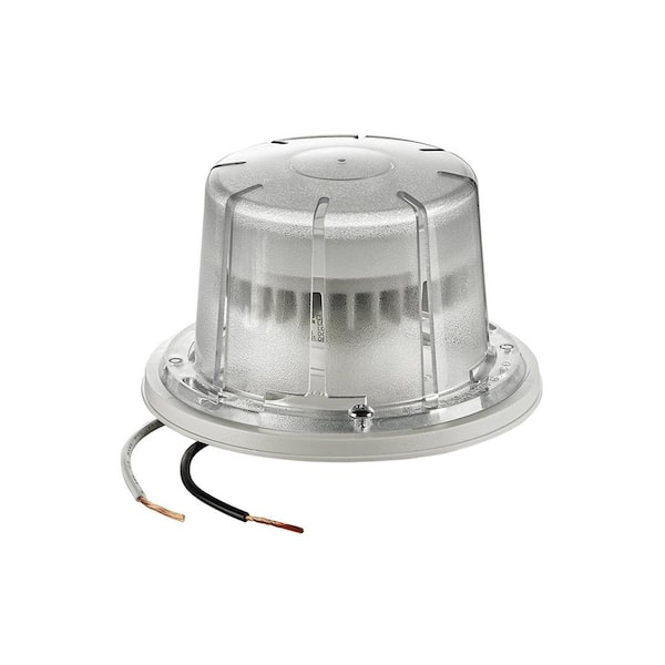 Buskruit kruipen kromme Leviton 10-Watt LED Ceiling Keyless Lamp Holder, White R50-09850-000 - The  Home Depot
