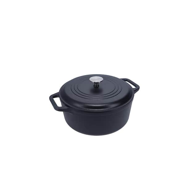 Victoria 6Qt Dutch Oven made from Black Seasoned Cast Iron DUT-306