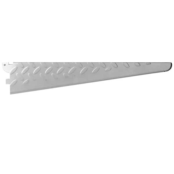 Knape & Vogt Heavyweight 14 in. x 2.75 in. 250 lb. Platinum Shelf Bracket