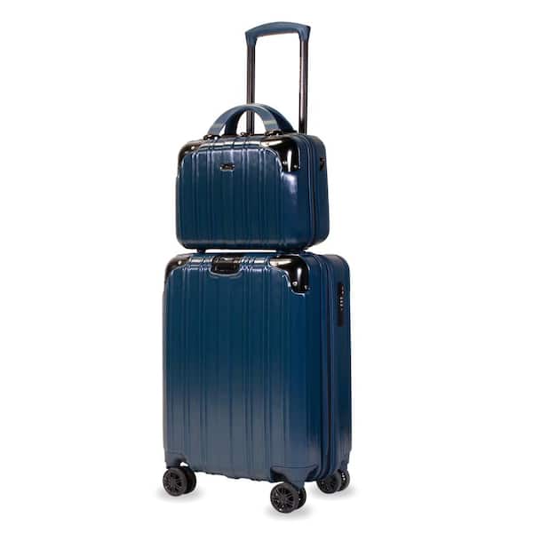 American Green Travel Melrose S 2-Piece Navy Carry-On Weekender American Green Travel Melrose S 2-Piece Navy Carry-On Weekender