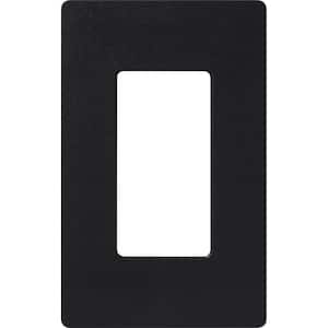Claro 1 Gang Wall Plate for Decorator/Rocker Switches, Satin, Midnight (SC-1-MN) (1-Pack)