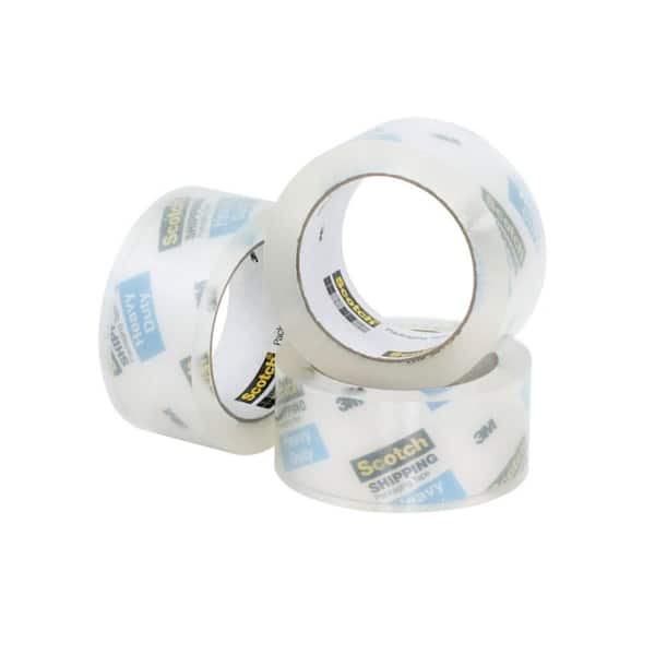 Scotch 1.88 in. x 54.6 yds. Heavy Duty Shipping Packaging Tape (3-Pack)  3850-LR3-DC - The Home Depot