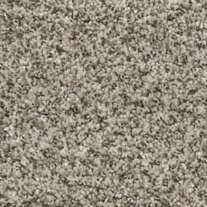 Trendy Threads II - Popular - Beige 60 oz. SD Polyester Texture Installed Carpet