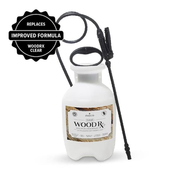 Clear WoodRx Plus 2 Gal. Sprayer Exterior Wood Sealer and Water Repellent