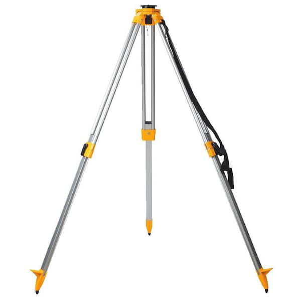 DEWALT - 20V 180 ft. Green Self-Leveling Cross-Line Laser Level and Construction Tripod for Laser Level