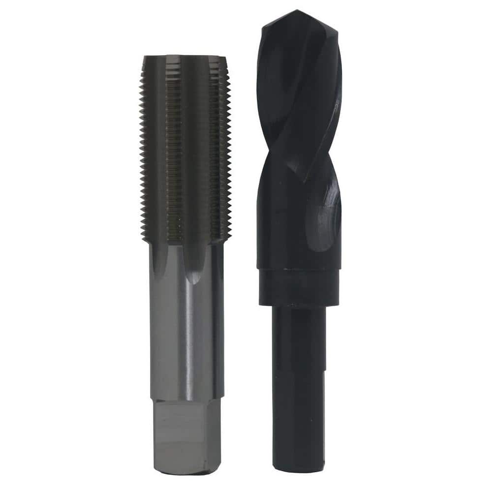 Drill America 11/8 in. 12 High Speed Steel Tap and 13/64 in. x 1/2 in. Shank Drill Bit Set