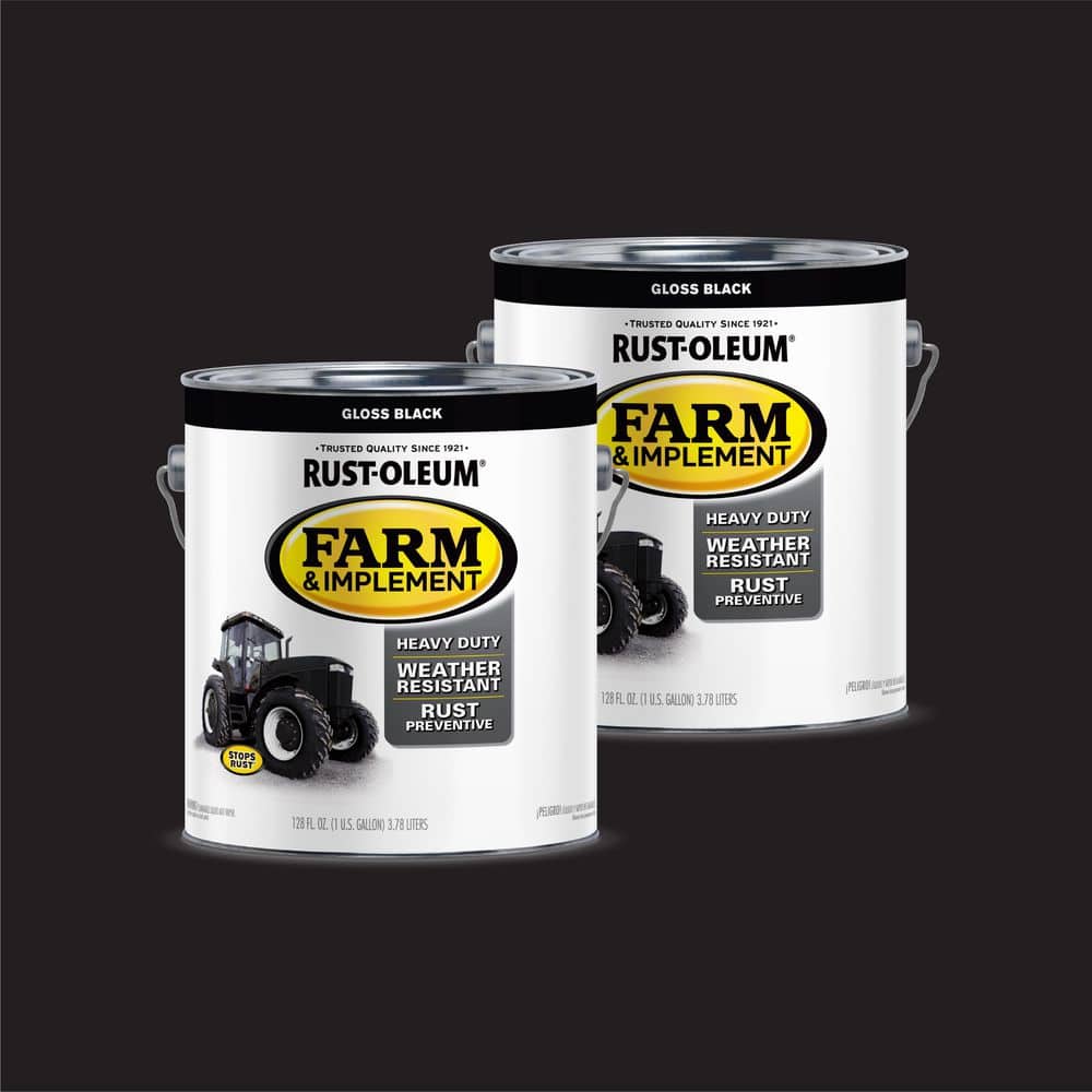 Tractor, Equipment & Industrial Enamel Gal - Satin Black main image 1