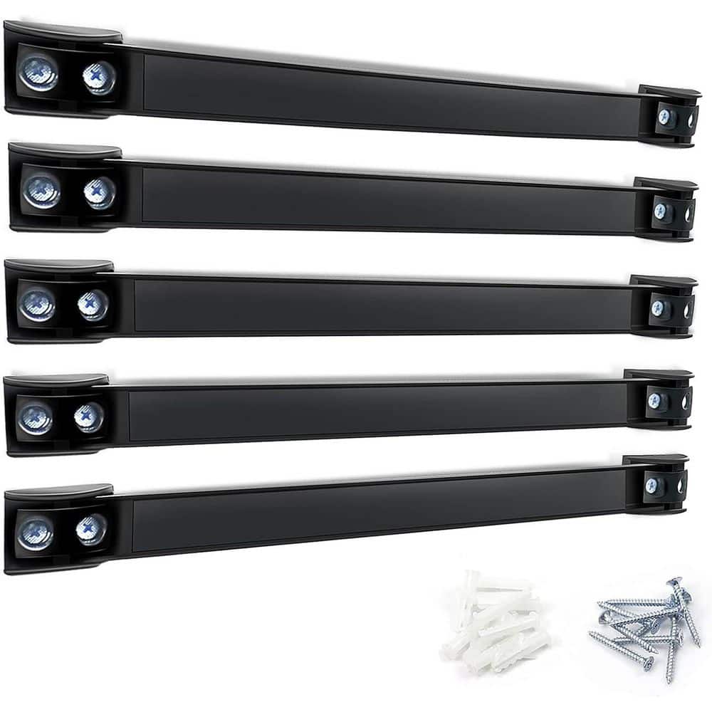 16 in. Heavy Duty Tool Organizer Magnetic Strip, Tool Magnet Bar for Garage Tool Organization, Black (5-Pack) price history on PriceWatchPro