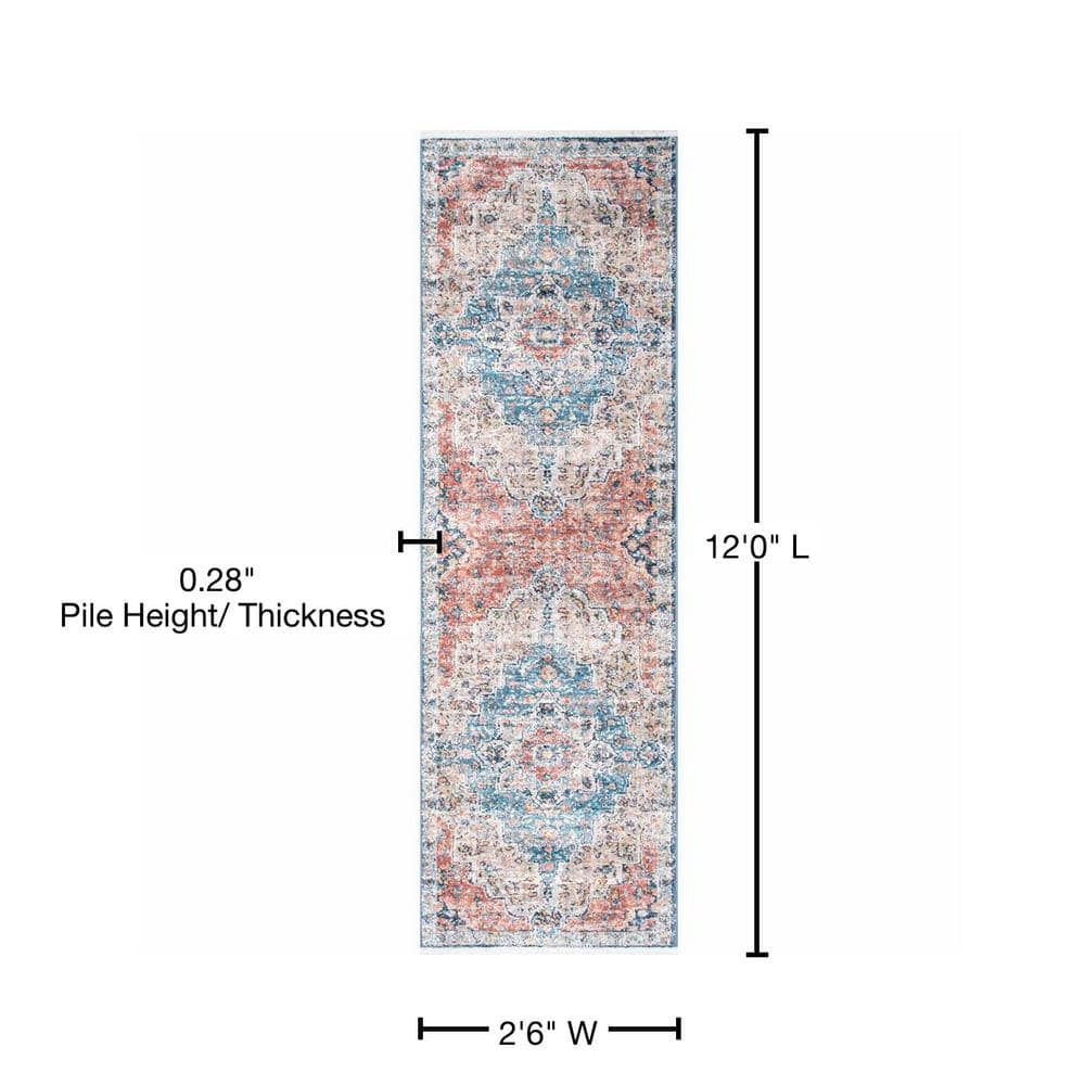 Celeste Persian Vintage Multi 8 ft. x 10 ft. Area Rug - thumbnail 9