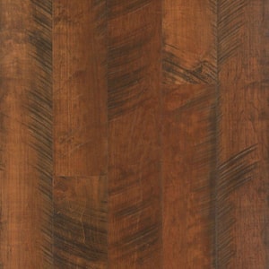 Outlast+ Antique Cherry 12 mm T x 6.1 in. W Waterproof Laminate Wood Flooring (16.1 sqft/case)