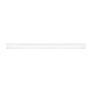 Drop Lens LED 48 in. White Linear Integrated LED Flush Mount with Frosted Textured Acrylic Lens