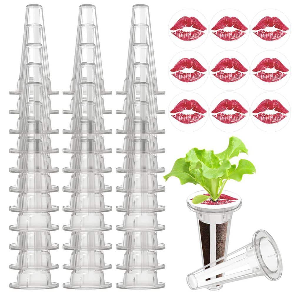 50pcs Hydroponic Grow Baskets with Seed Pod Labels Planting Kit for Herbs, Lettuce, Flowers, Tomatoes, 50-Pack price history on PriceWatchPro