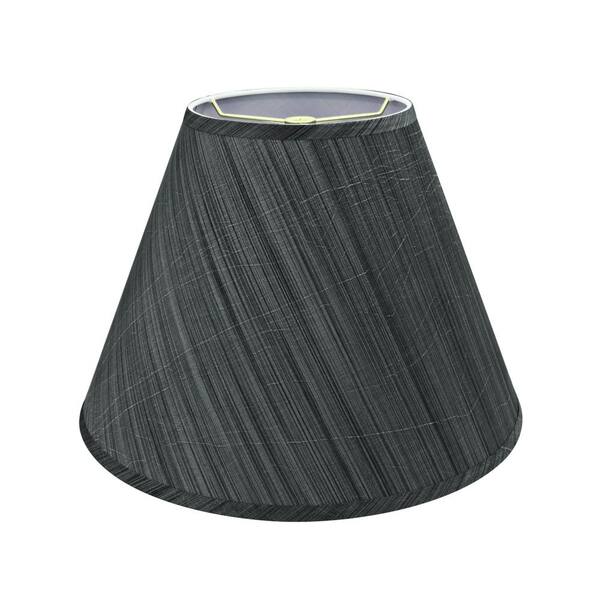 Aspen Creative Corporation 15 In X 11 Grey And Black Striped Pattern Hardback Empire Lamp Shade 32152 The Home Depot Aspen Creative Corporation 15 In X 11, Black And White Striped Lamp Shade