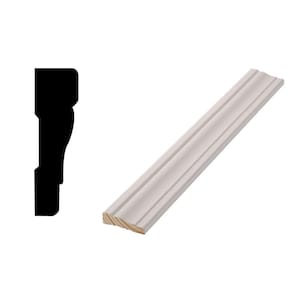 356 11/16 in. x  2−1/4 in. Primed Finger Jointed Wood Casing (Sold by Linear Foot)