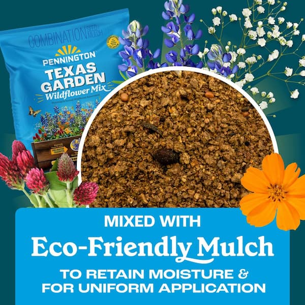 Pennington 2 lb. Wildflower Texas Garden Mix 100513255 - The Home