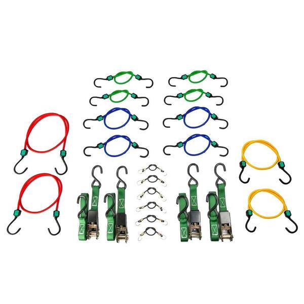 Unbranded (22-Piece) Ratchet/Bungee Kit