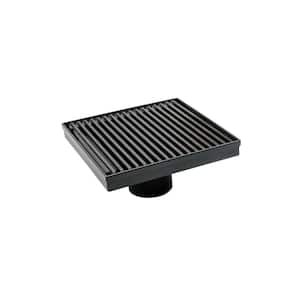 Vigo VG07004MB Elan Square Shower Drain Finish: Matte Black