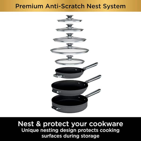  Ninja C33000 Foodi NeverStick Premium 3-Piece Cookware