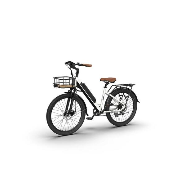 26 in. 350 Watt Electric Bike 36 Volt 10AH Removable Lithium