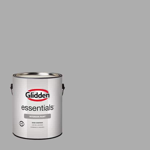 Glidden Essentials 1 gal. #PPG1001-4 Flagstone Semi-Gloss Interior Paint