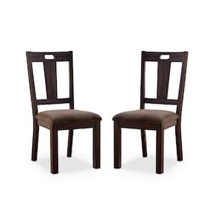 Hawthorne Walnut and Ash Brown Side Chairs (Set of 2)