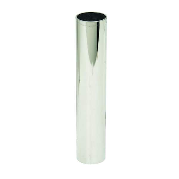 BrassCraft 1/2 in. Nominal Copper Cover Tube in Polished Nickel